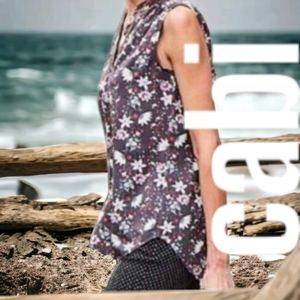 Fiesta Floral Plaza top CAbi size L